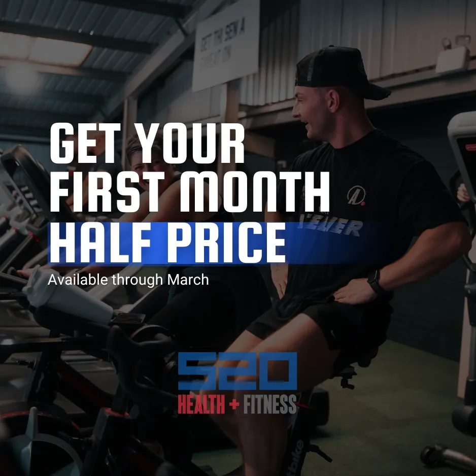S20 Health and Fitness - First Month Half Price