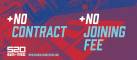 NO CONTRACT - NO JOINING FEE